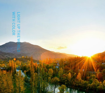 用色彩點亮世界